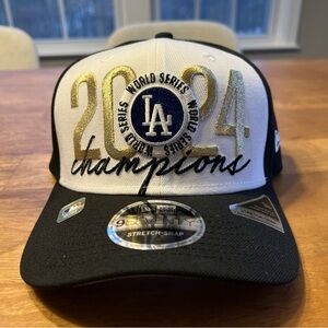 Los Angeles Dodgers New Era 2024 World Series Champions 9SEVENTY LOCKER ROOM Hat